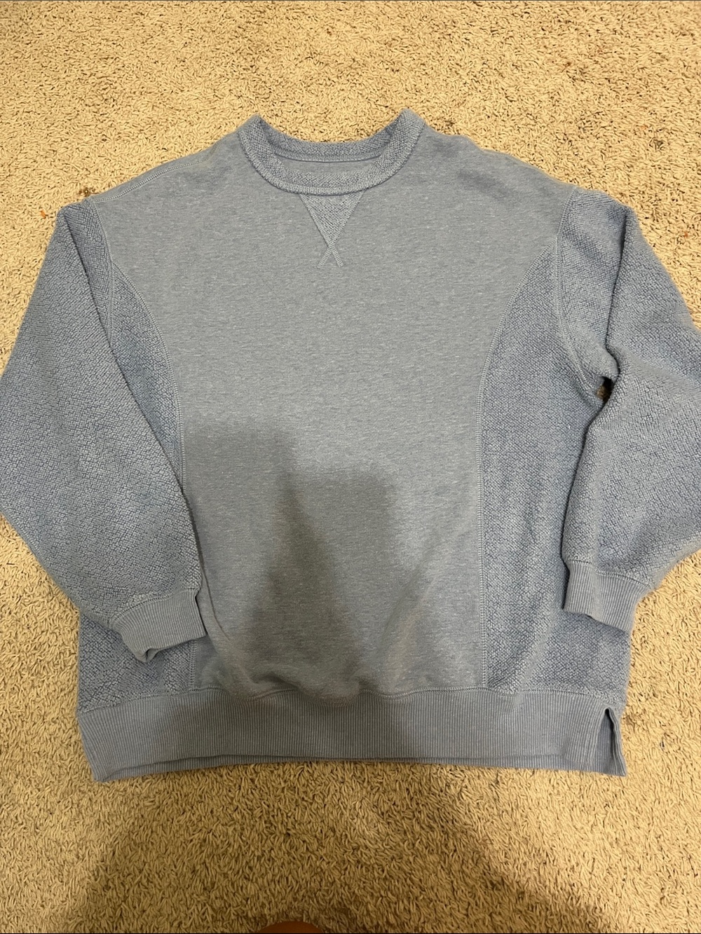 aerie women’s Crewneck Sweatshirt in Heather Blue